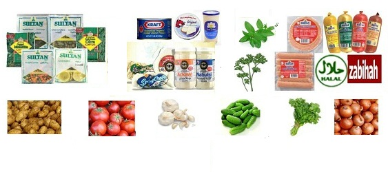 B. We offer high quality vegetables, canned and packed products
